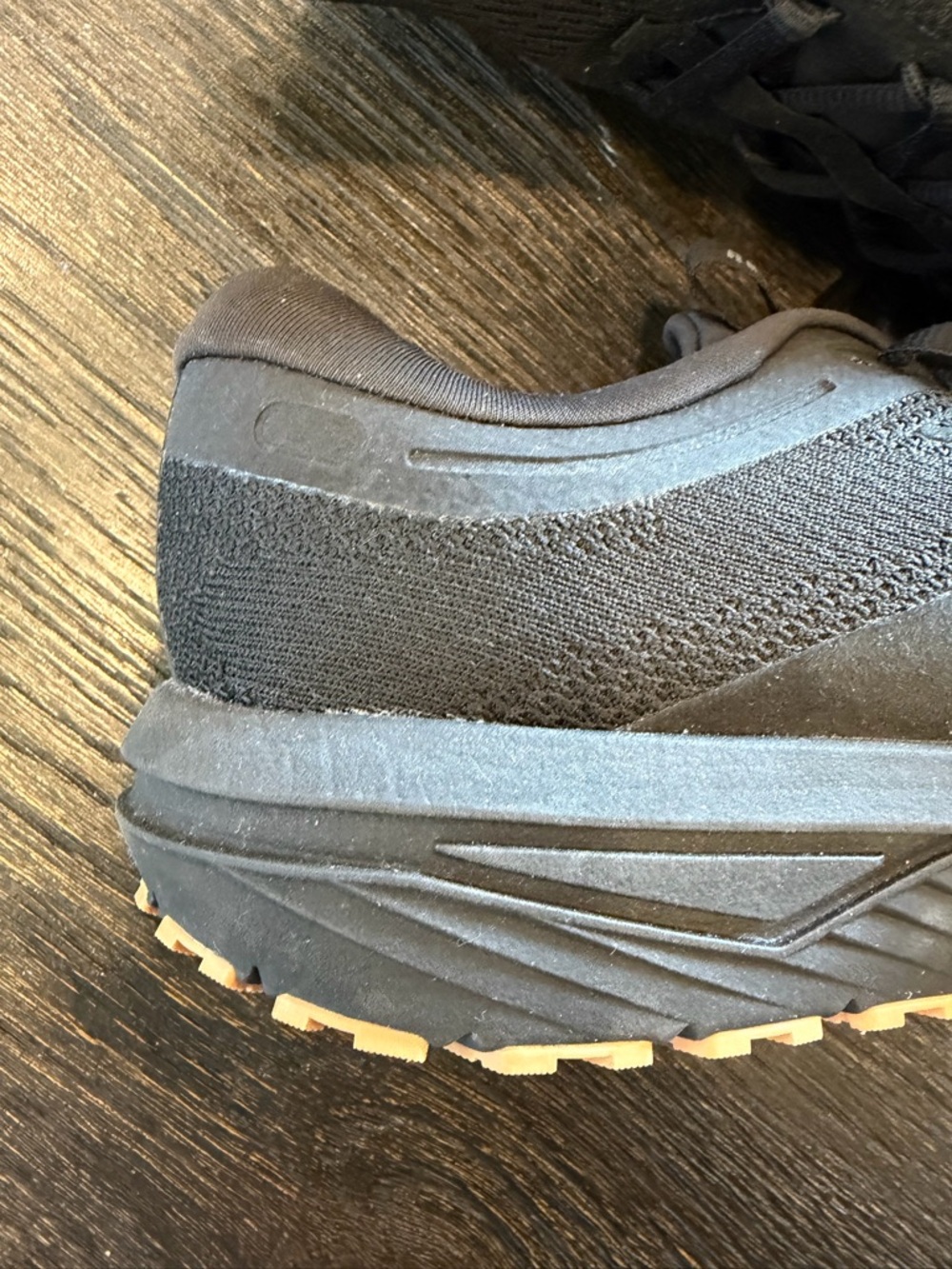 Brooks Revel 7 Mens Size 12 Black Gum Athletic Running Walking Shoes - Picture 2 of 12